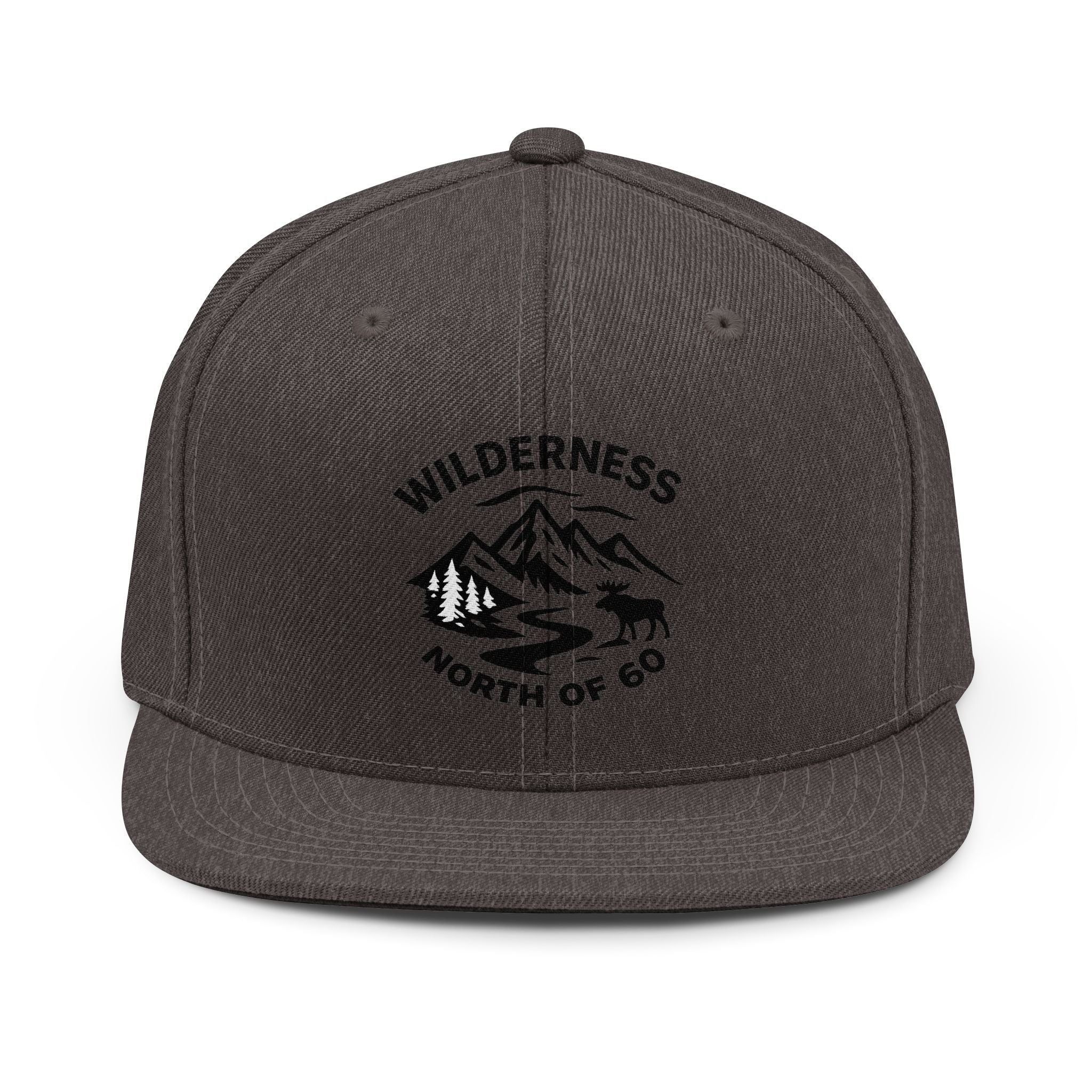 Wilderness North of 60 Snapback Hat — Mountain Moose Outdoor Cap